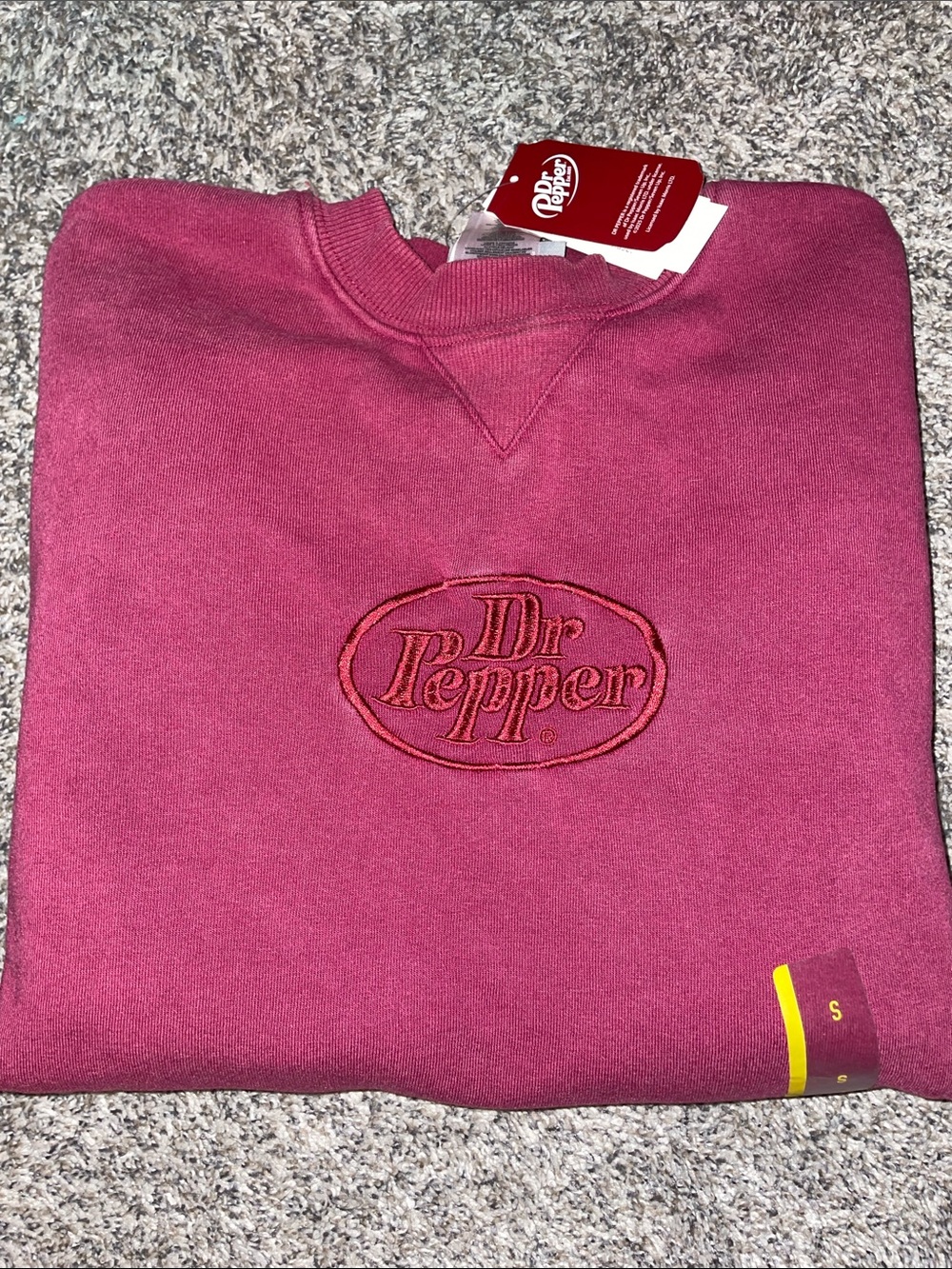 Viral Target Dr Pepper Crewneck Women’s Sweatshirt NWT